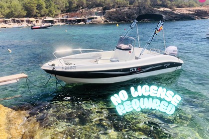 Hire Boat without licence  Trimarchi 53s Ibiza