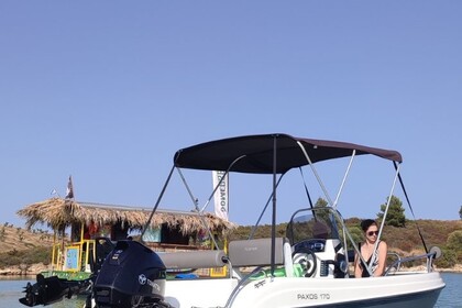 Hire Boat without licence  KAREL PAXOS Vourvourou