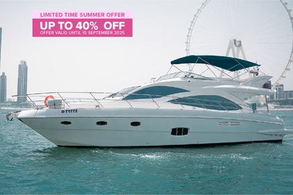 Verhuur Motorjacht Motorboat Majesty 56 Dubai