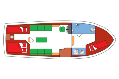 Miete Hausboot Palan C 950 (Biroubelle) Woubrugge