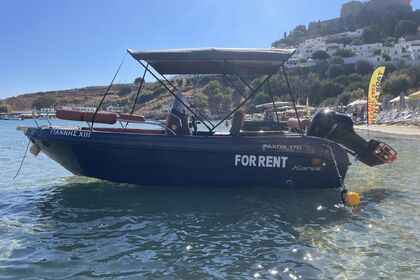 Location Bateau sans permis  Karel Paxos 170 Lindos
