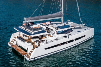Verhuur Catamaran Fountaine Pajot Aura 51 Mikonos