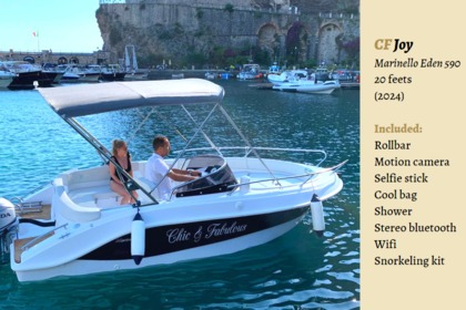 Charter Boat without licence  Marinello EDEN 590 Maiori