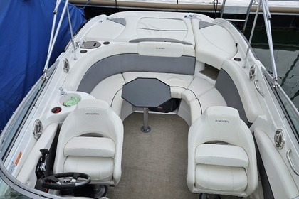 Miete Motorboot Rinker 246 Delley-Portalban