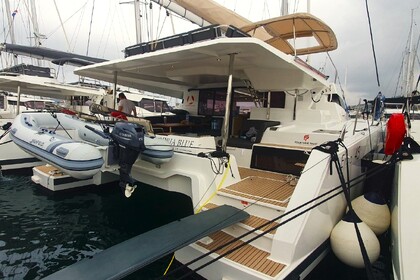 Miete Katamaran Fountaine Pajot Fountaine Pajot Elba 45 - 4 + 1 cab. Trogir