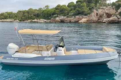 Location Bateau à moteur Salpa Soleil 23 Antibes