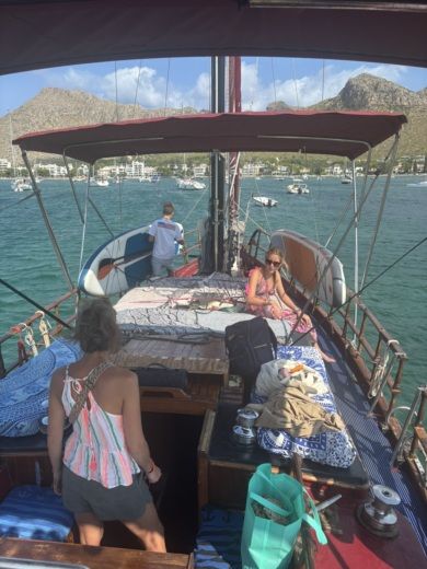 Puerto de Pollensa Sailboat Formosa Ketch 42 alt tag text