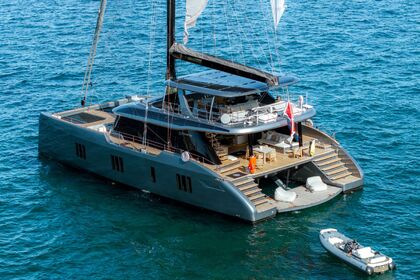 Miete Segelyacht Sunreef Yachts Sunreef 80 Eco Balearen