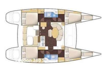 Чартер Катамаран Lagoon 380 S2 Сан-Антонио-Абад