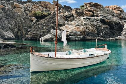 Miete Motorboot Artesanal Llaut de madera clàsico Cadaqués