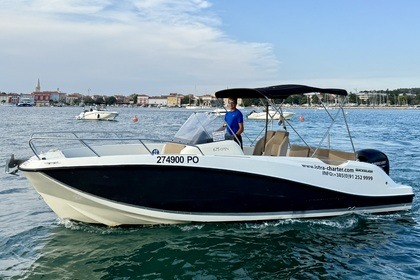 Miete Motorboot Quicksilver Activ 675 Semi Sundeck Općina Poreč