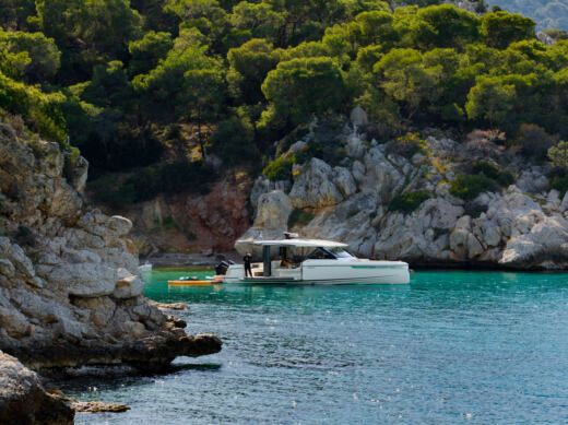 Motorboat SAXDOR 400 GTO boat plan