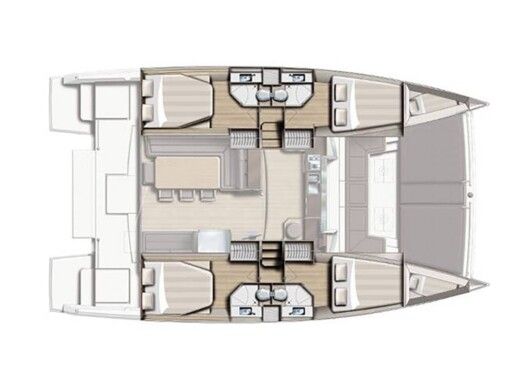 Catamaran  Bali 4.3 boat plan