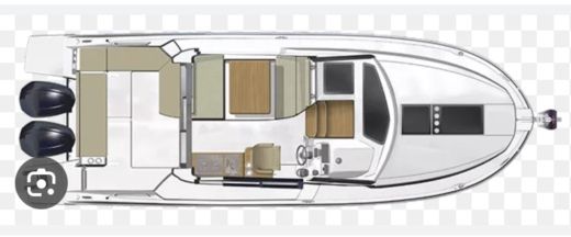 Motorboat Jeanneau Nc37 boat plan