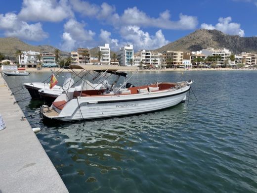 Puerto Pollença Motorboat Interboat Intender 820 alt tag text
