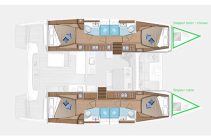 Hire Catamaran  Lagoon 46 Kaštel Gomilica