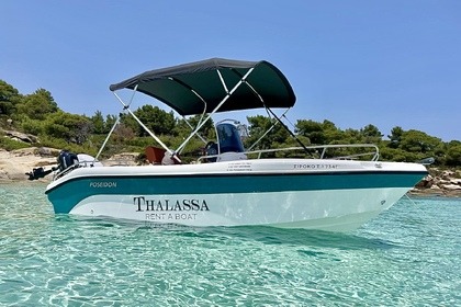 Aluguel Barco sem licença  Poseidon Blue water 170 Vourvourou