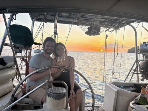 Rodney Bay Sailboat 45 sailboat Private cruise Sun odyssey 45.2 alt tag text