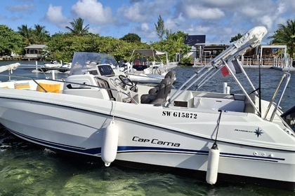 Charter Motorboat Jeanneau Cap Camarat 7.5 CC (24') Saint Martin