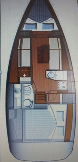 Sailboat Jeanneau Sun Odyssey 33i boat plan