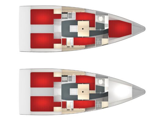 Sailboat POGO STRUCTURES 36 Boat design plan