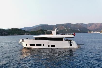 Miete Motoryacht Custom built trawler with capacity of 10 people 2024 Marmaris