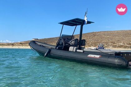 Location Semi-rigide Scorpion 28 Mykonos