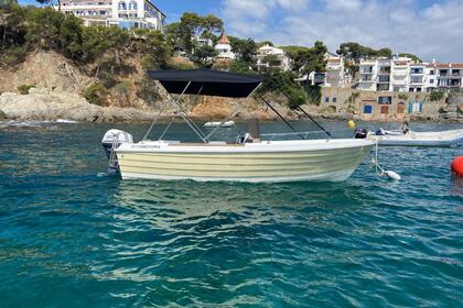 Alquiler Lancha Estable 501 Consola Bote Calella de Palafrugell