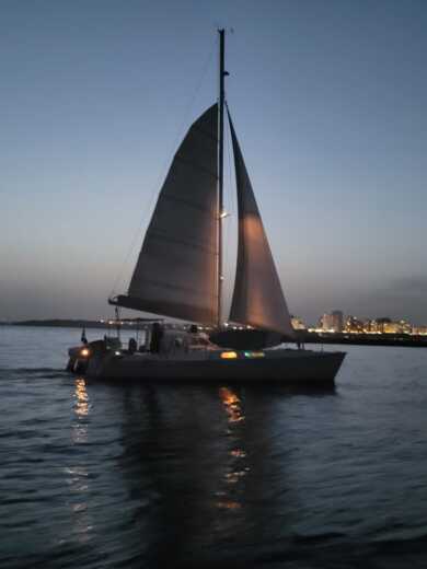 Catamaran Fountaine Pajot Louisiane boat plan