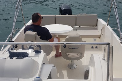 Miete Motorboot Quicksilver Activ 675 Sundeck Argelès-sur-Mer