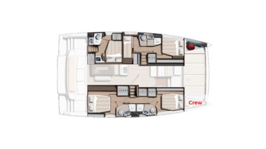 Catamaran Bali - Catana Bali 4.6 boat plan