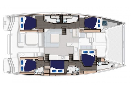 Location Catamaran  Moorings 5000-6 Raiatea