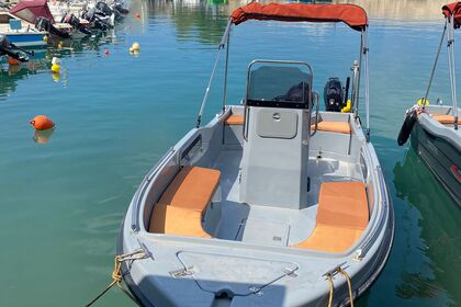 Hire Boat without licence  storm 7 Rethymno