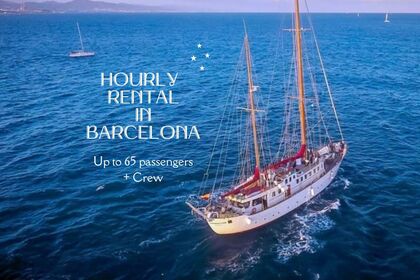 Miete Segelboot ketch velero clasico Barcelona