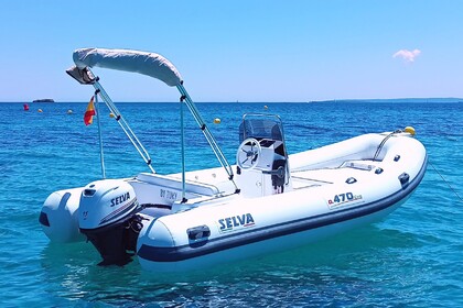 Rental Boat without license  Selva Marine 470 Ibiza