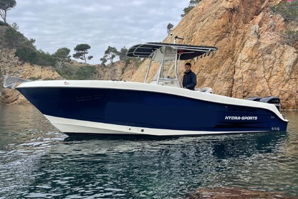 Alquiler Lancha Hydra Sports vector 2500cc Palamós