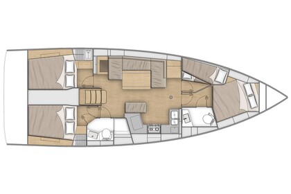 Hyra båt Segelbåt  Oceanis 40.1 Kos