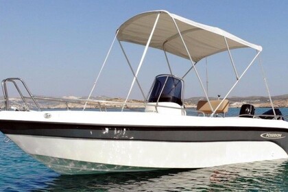 Hire Motorboat Poseidon Poseidon White BLU WATER Milos