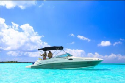 Rental Motorboat Sea Ray Sundeck 7m Cozumel