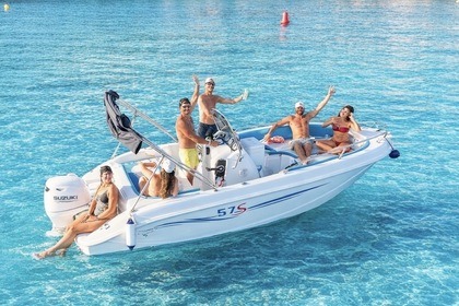 Hyra båt Motorbåt Trimarchi 600 Sant Antoni de Portmany