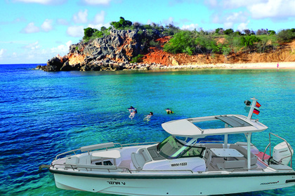 Rental Motorboat Axopar Sun top 29 Sint Maarten