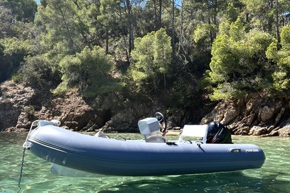 Location Bateau sans permis  Four seas Rib alu 360 Le Lavandou