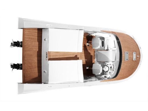 Motorboat Frauscher 1017 GT Plan du bateau