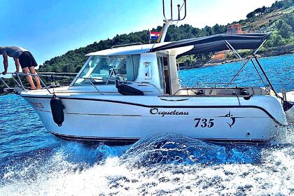 Miete Motorboot Ocqueteau 735 Ocqueteau 735 Bibinje