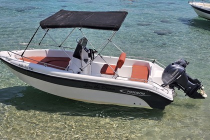 Hire Boat without licence  Poseidon Marine Blue water 170 Marathi