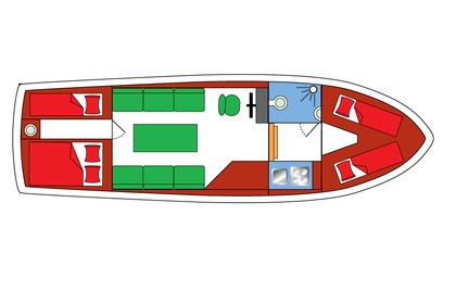 Charter Houseboat Palan DL 1100 (Timmerman) Woubrugge