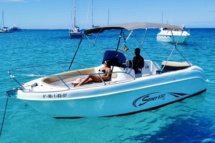 Verhuur Motorboot Saver 650 open Ibiza