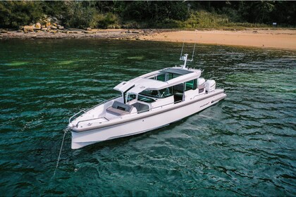 Hire Motorboat  Axopar 37 XC Cross Cabin Lagonisi