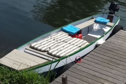 Verhuur Motorboot stalen vlet vecht - buitenboormotor Nigtevecht