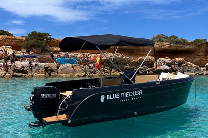 Miete Motorboot marca open 585 Ibiza